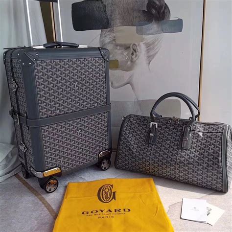 goyard models|goyard bag material.